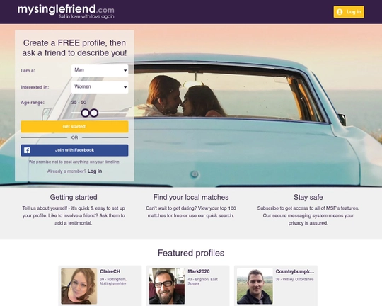 MySingleFriend Logo