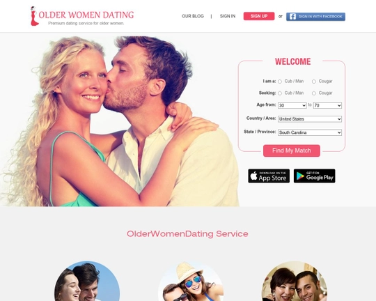 OlderWomanDating.com