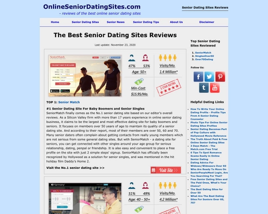 OnlineSeniorDatingsites Logo
