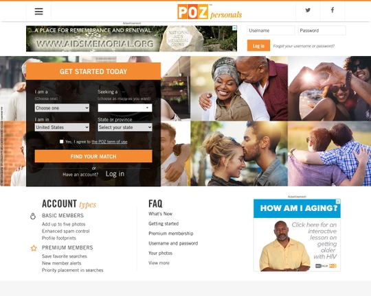 POZ Personals Logo