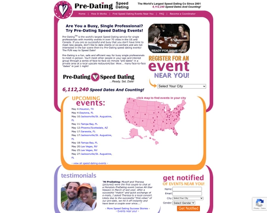 Pre Dating Logo