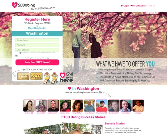 PTSD Dating Logo