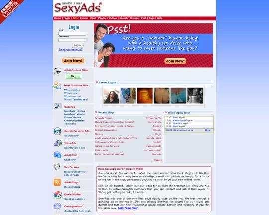 SexyAds.com Logo