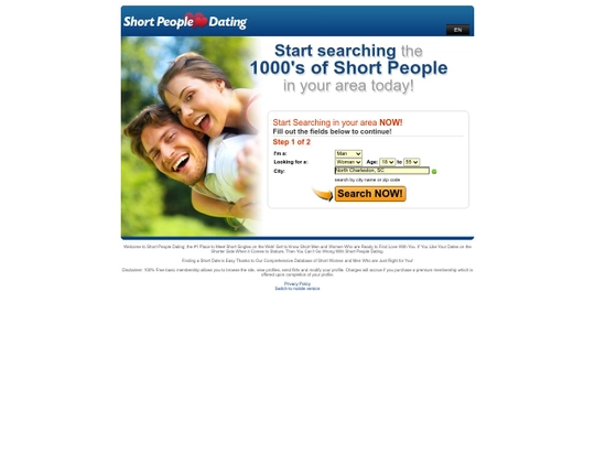 Short People Dating Logo