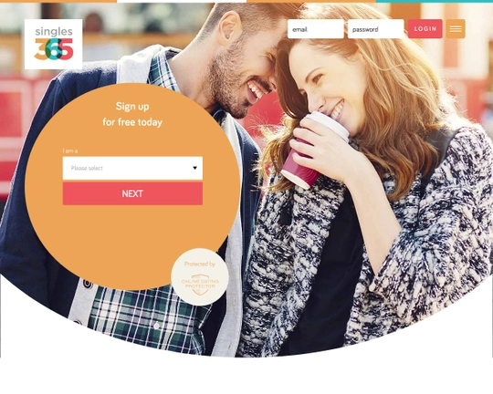 Singles 365 Logo