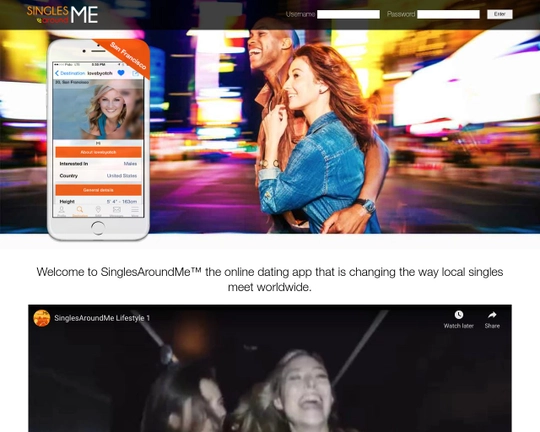 SinglesAroundMe Logo