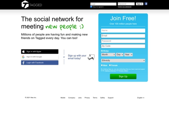 Tagged.com Logo