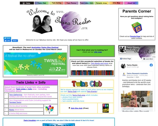 TwinsRealm.com Logo