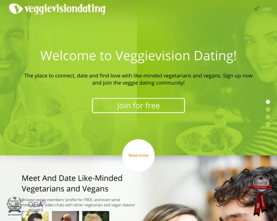 Veggievisiondating.com Logo