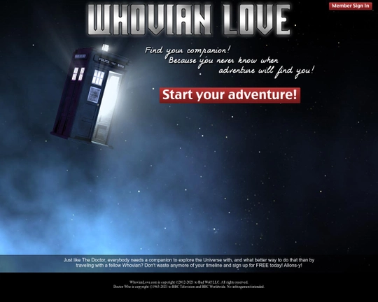 WhovianLove.com Logo