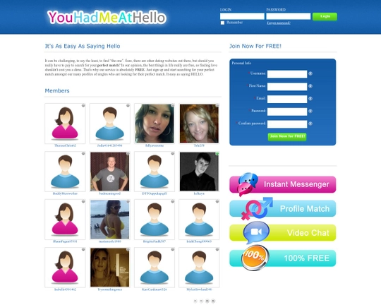 You Had Me At Hello Logo