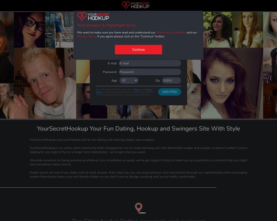 Your Secret Hookup Logo